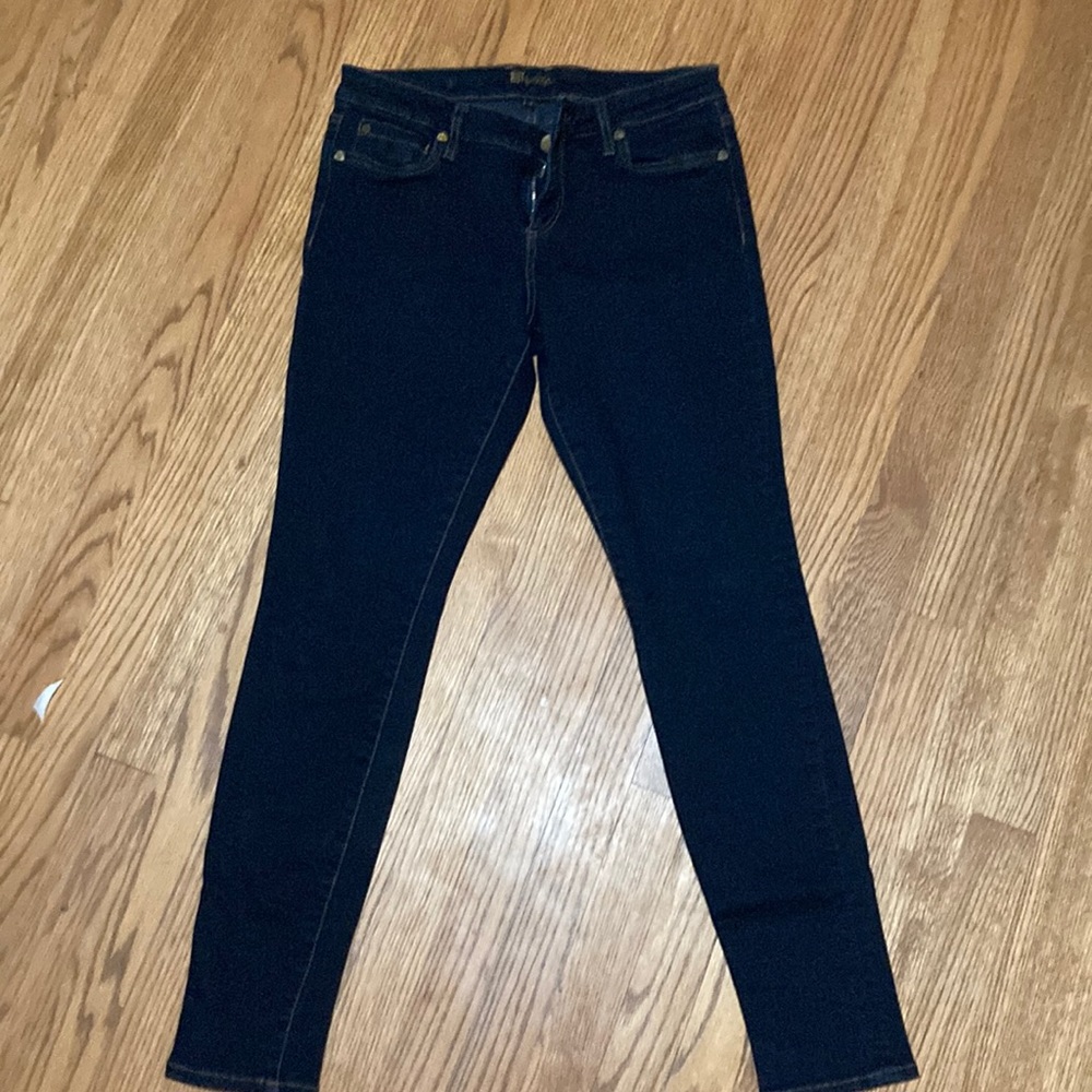 Dark cut from the cloth size 8 skinny slim jeans with stretch like new no fading